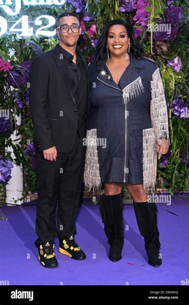 Alison Hammond And Her Ex-Husband Noureddine Boufaied Have A Son Named Aiden Hammond