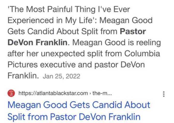 
DeVon Franklin Reflects on ‘Painful’ Reality of Living in the ‘I Don’t’ After Split from Meagan Good 