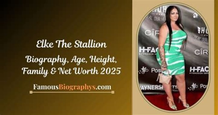 
Elke The Stallion Height, Weight, Net Worth, Age, Birthday, Wikipedia, Who, Instagram, Biography 