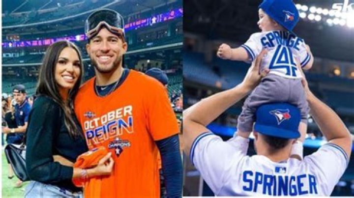 How Many Kids Does George Springer Have | More About His Son George Chelston Springer IV