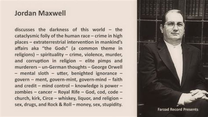 Jordan Maxwell Death Cause And Wikipedia: What Happened To The Occult Books Author?