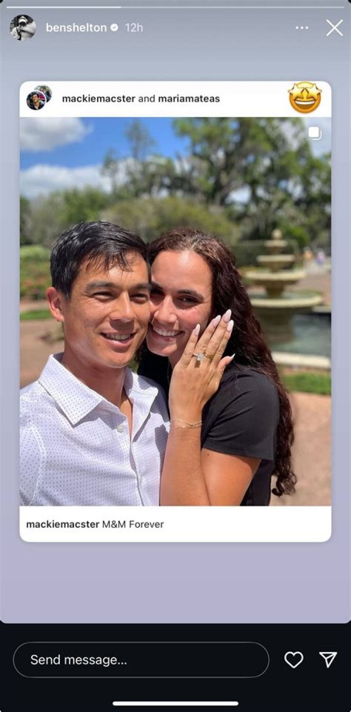 Mackenzie McDonald Girlfriend Maria Mateas And Their Love Story