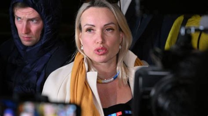 
Maria Ovsiannikova, Russian Journalist Arrested On Channel One Live 