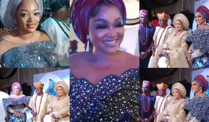 
Mercy Aigbe, Queen Naomi, And Others Arrive In Style For Oba Adako And Olori Seyi’s Wedding. 