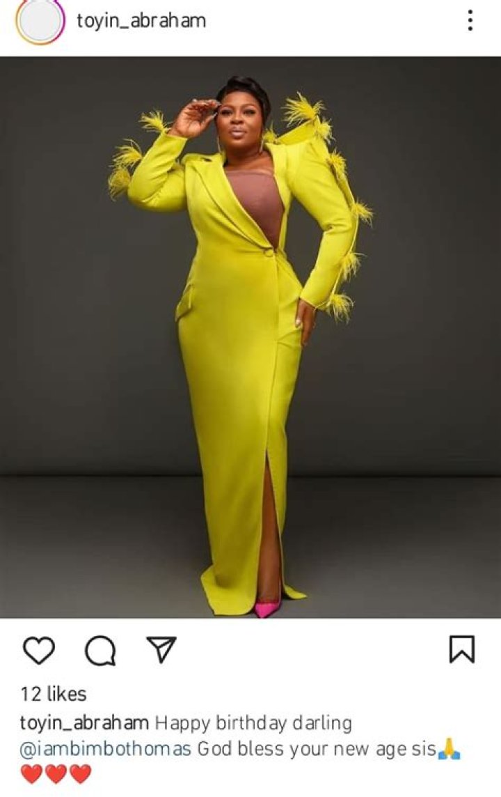 
Mercy Aigbe, Toyin Abraham, Chioma Akpotha, Others Celebrate Bimbo Thomas’ Birthday 