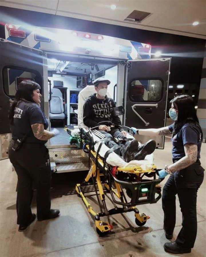 
Post Malone Rushed To Hospital After Painful Fall On Stage St. Louis Show 