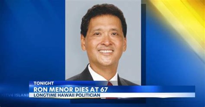 
Ron Menor Long-time Hawaii Politician Died at the Age of 67 
