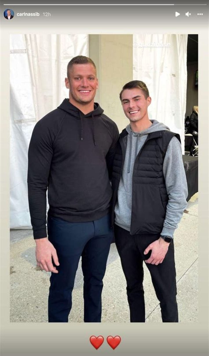 Who Is Erik Gudzinas? Meet Carl Nassib’s Gay Partner On Instagram