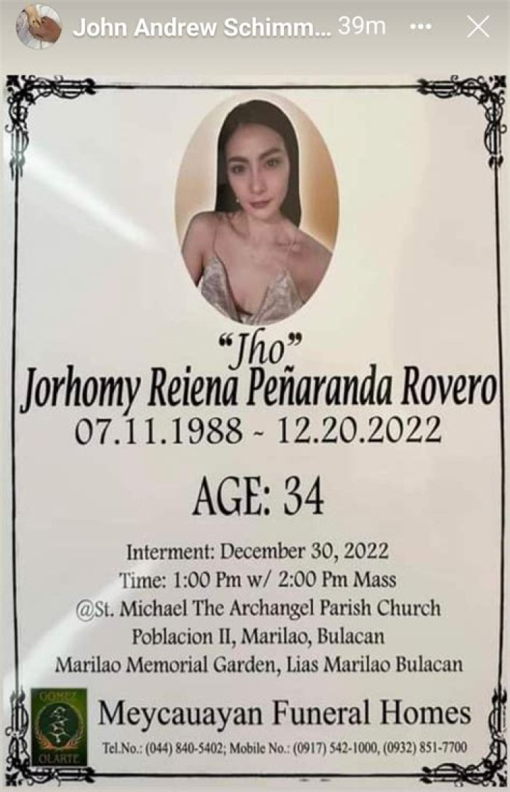 Who Is Jho Rovero? Wife Of Andrew Schimmer – Here’s What We Know